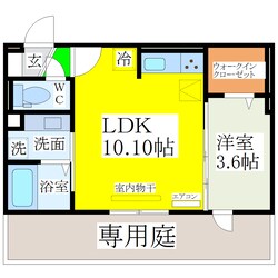 大善寺駅 徒歩5分 1階の物件間取画像